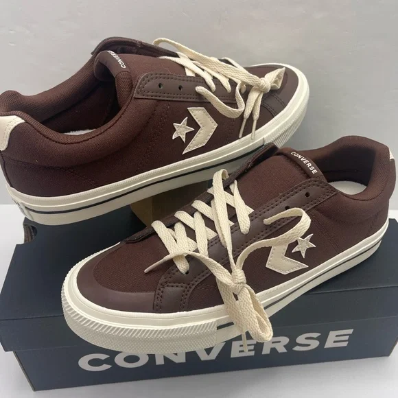 CONVERSE Men’s A13222F
 SPORT CASUAL OX TOTALLY FUDGED/NATURAL IVORY Sneakers - Picture 9 of 16